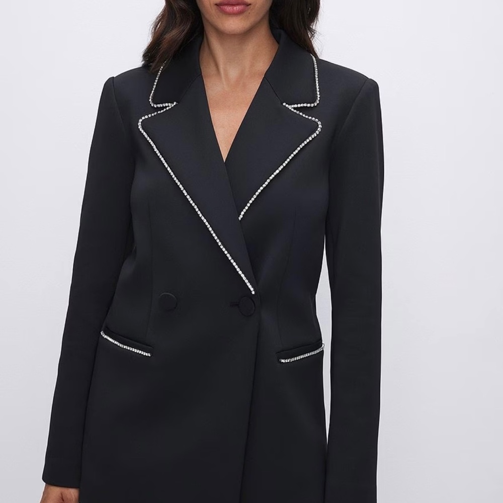 Good American Scuba Blazer NWT